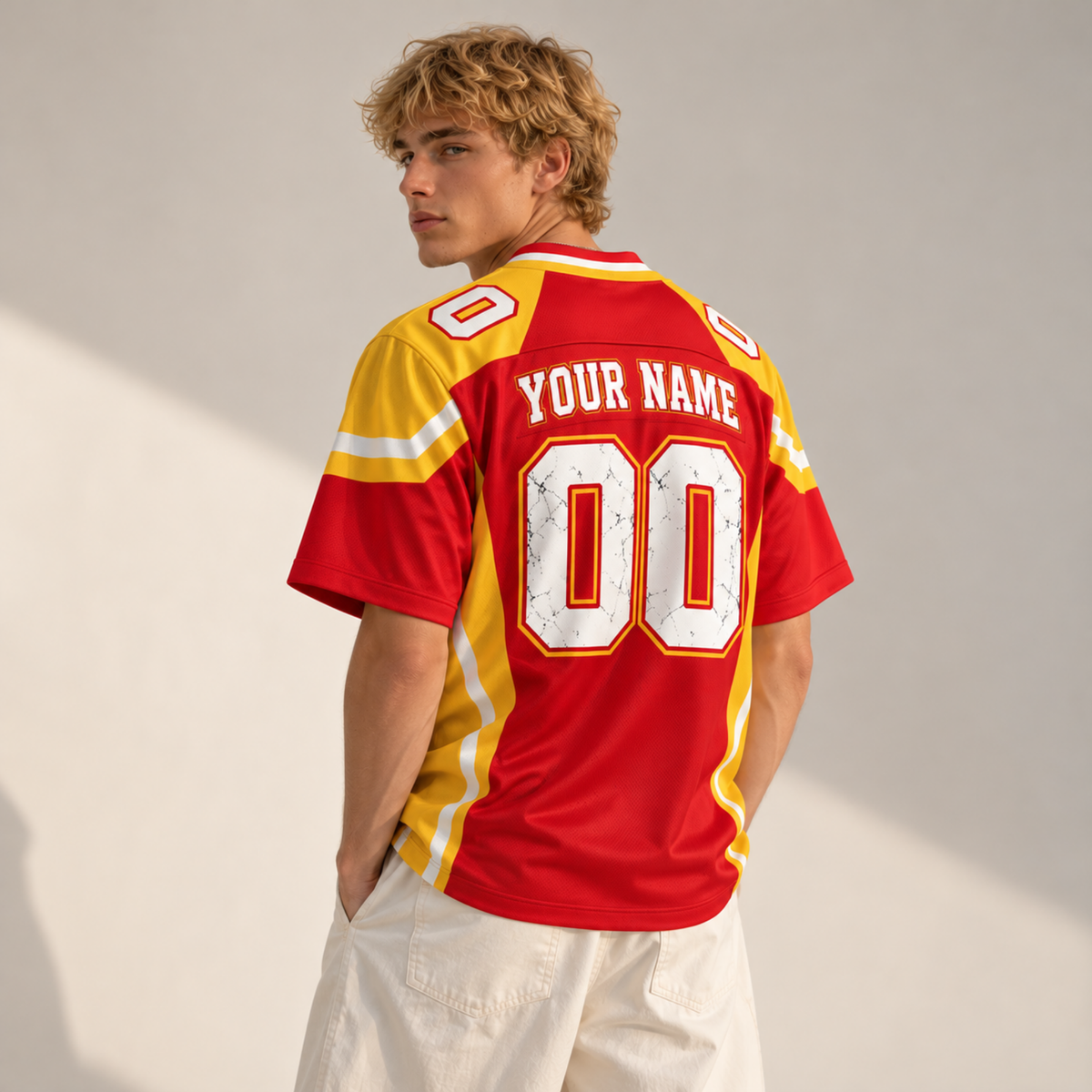 Kansas City Football Jersey – Custom Name & Number