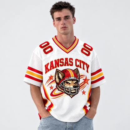 Custom KC Football Jersey – Personalized Name & Number
