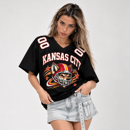 Custom KC Football Jersey – Personalized Name & Number