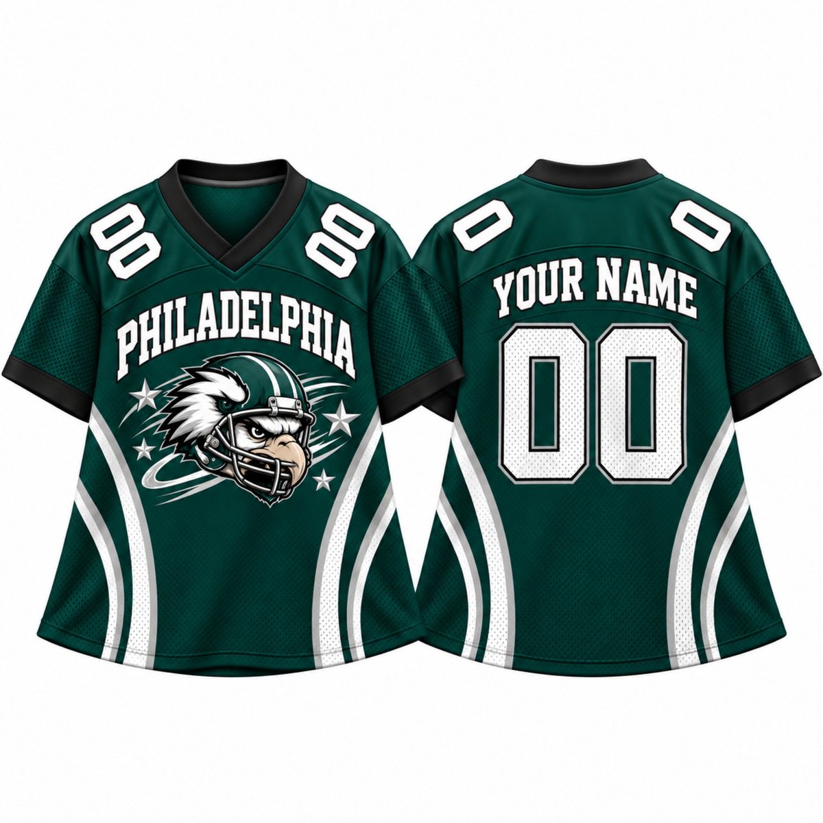 Philadelphia Football Jersey – Personalized Name & Number