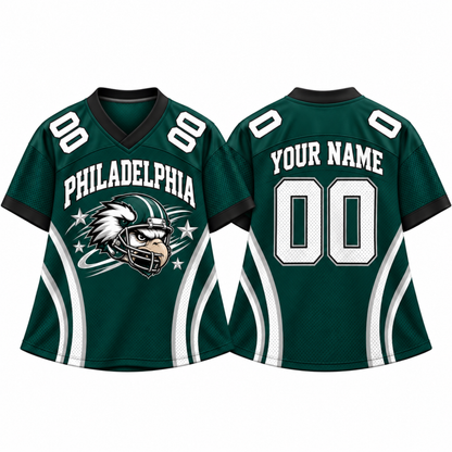 Philadelphia Football Jersey – Personalized Name & Number