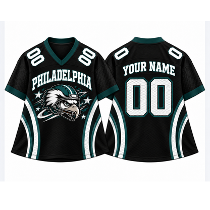Philadelphia Football Jersey – Personalized Name & Number