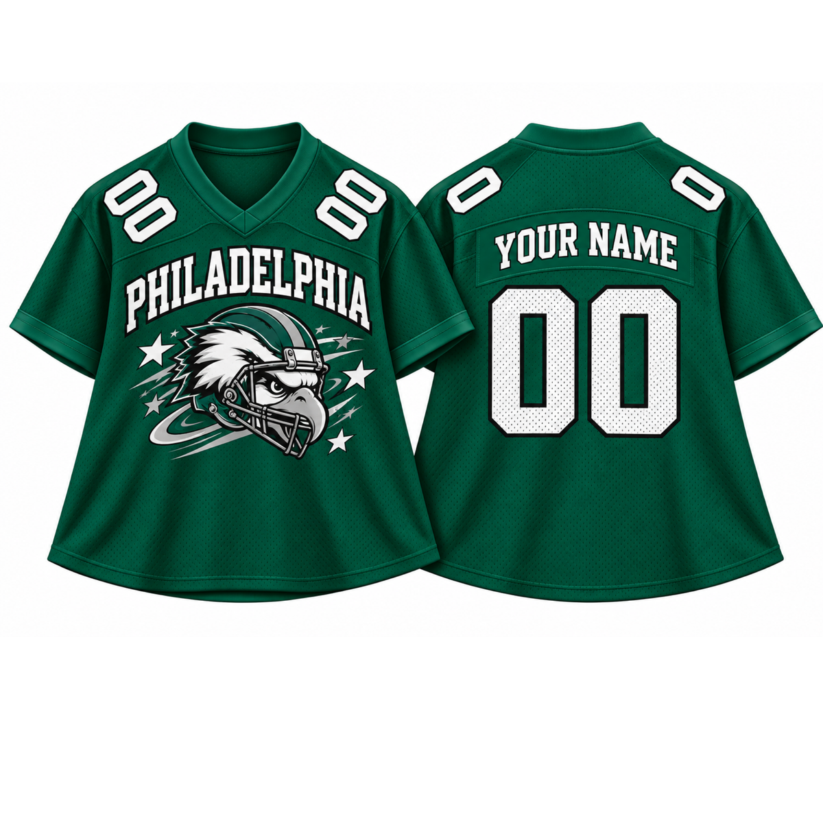 Philadelphia Football Jersey – Personalized Name & Number