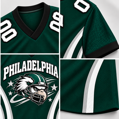 Philadelphia Football Jersey – Personalized Name & Number
