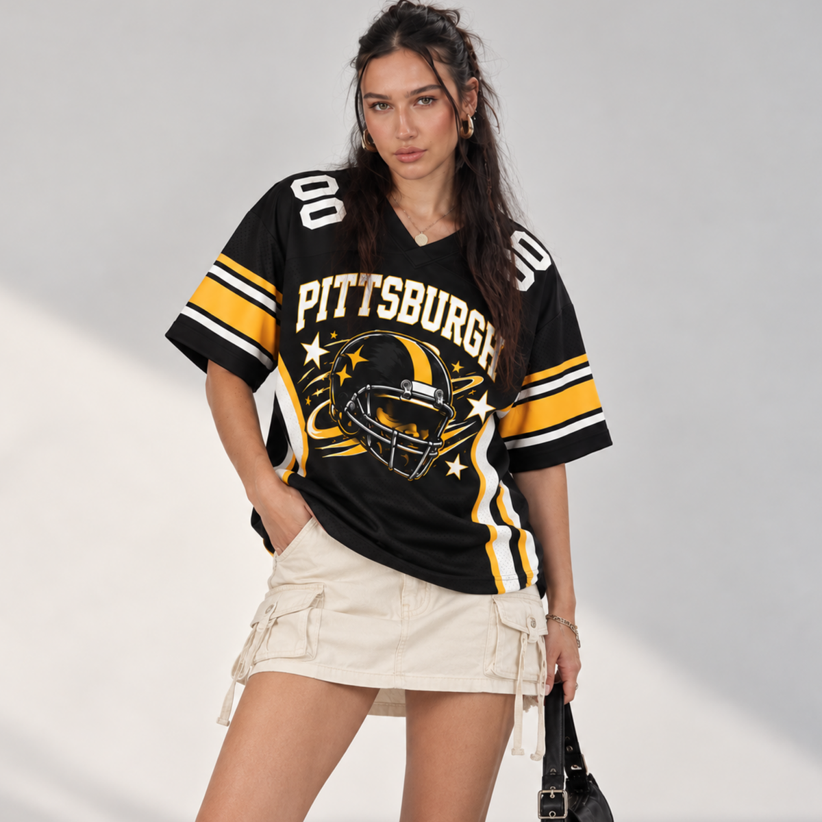 Pittsburgh Football Jersey – Custom Name & Number