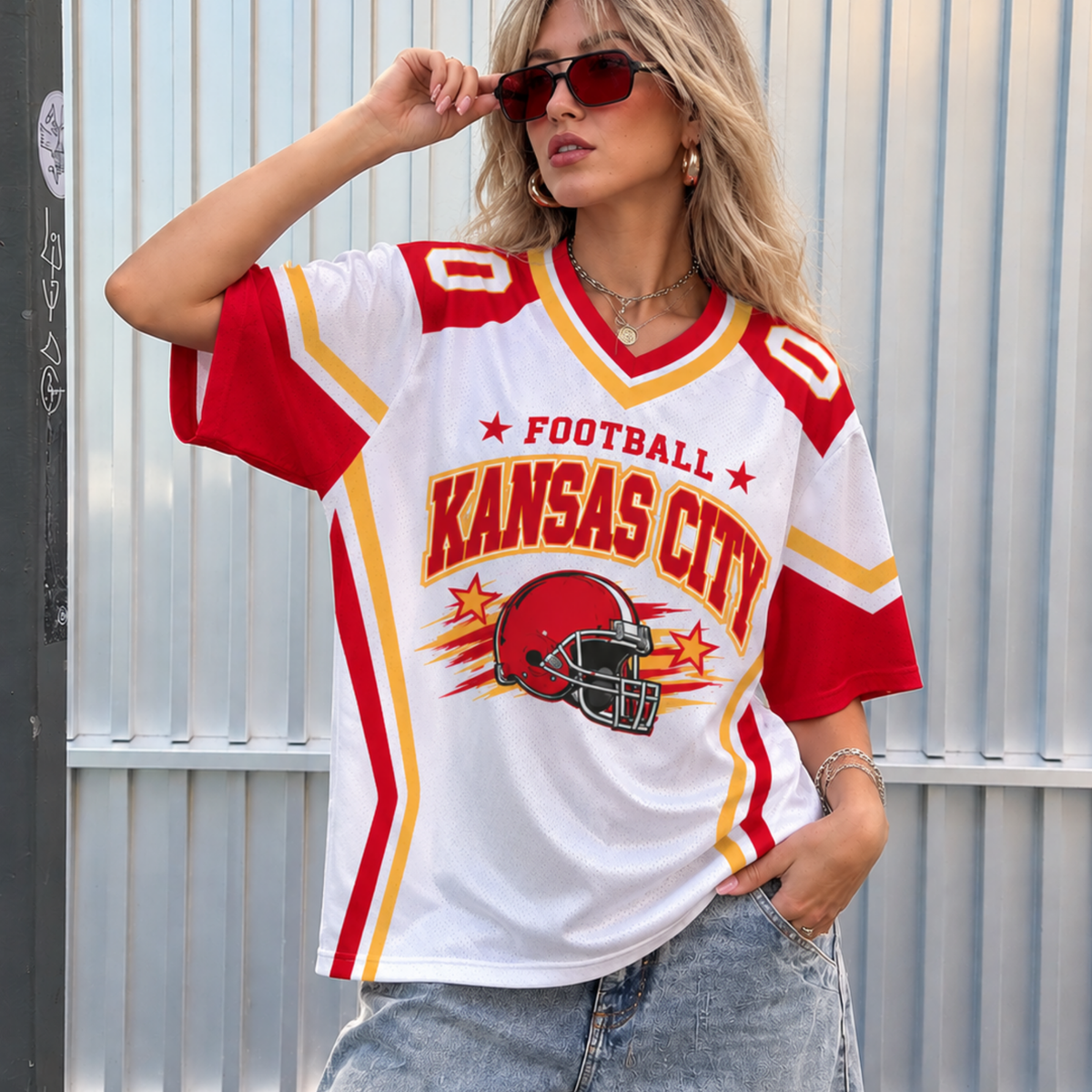 Kansas City Football Jersey – Custom Name & Number