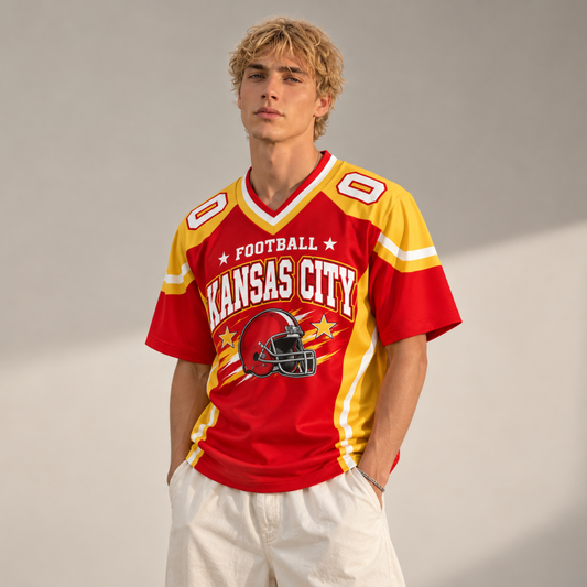 Kansas City Football Jersey – Custom Name & Number