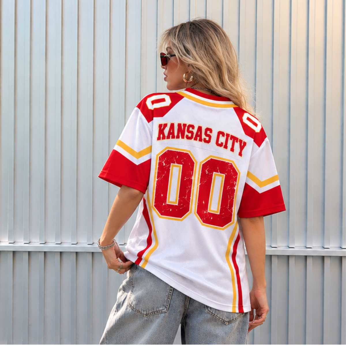 Kansas City Football Jersey – Custom Name & Number