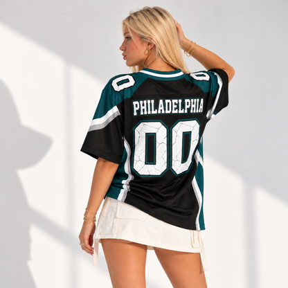Philadelphia-Inspired Football Jersey – Custom Name & Number