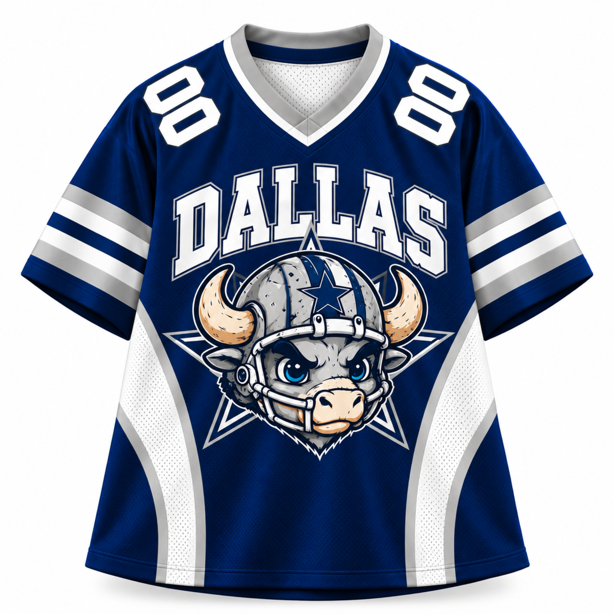 Personalized Dallas Football Jersey, Custom Name & Number, Gift for Her, Him or Dad