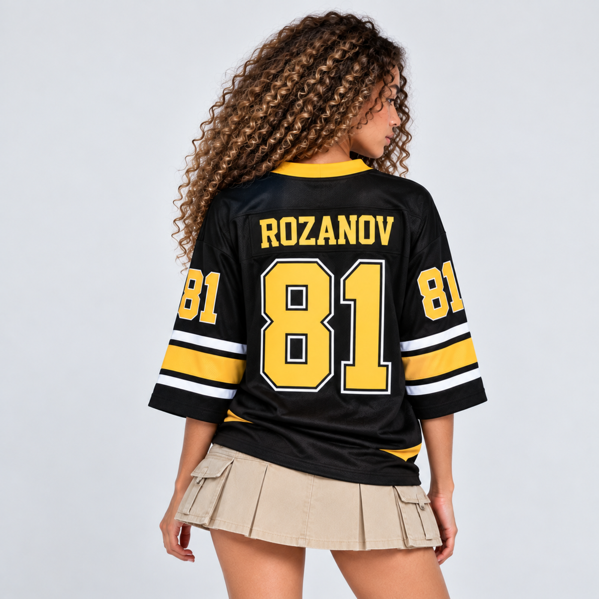 Hate ICE But Love Gay Hockey” Custom Short-Sleeve Hockey Jersey – Personalized Name & Number