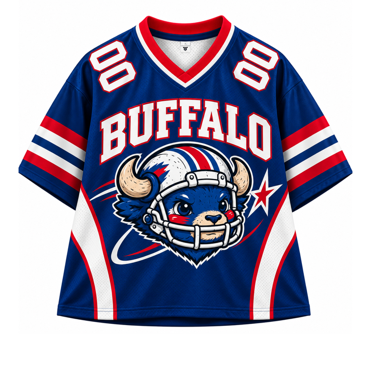 Personalized Buffalo Football Jersey, Custom Name & Number, Gift for Her, Him or Dad