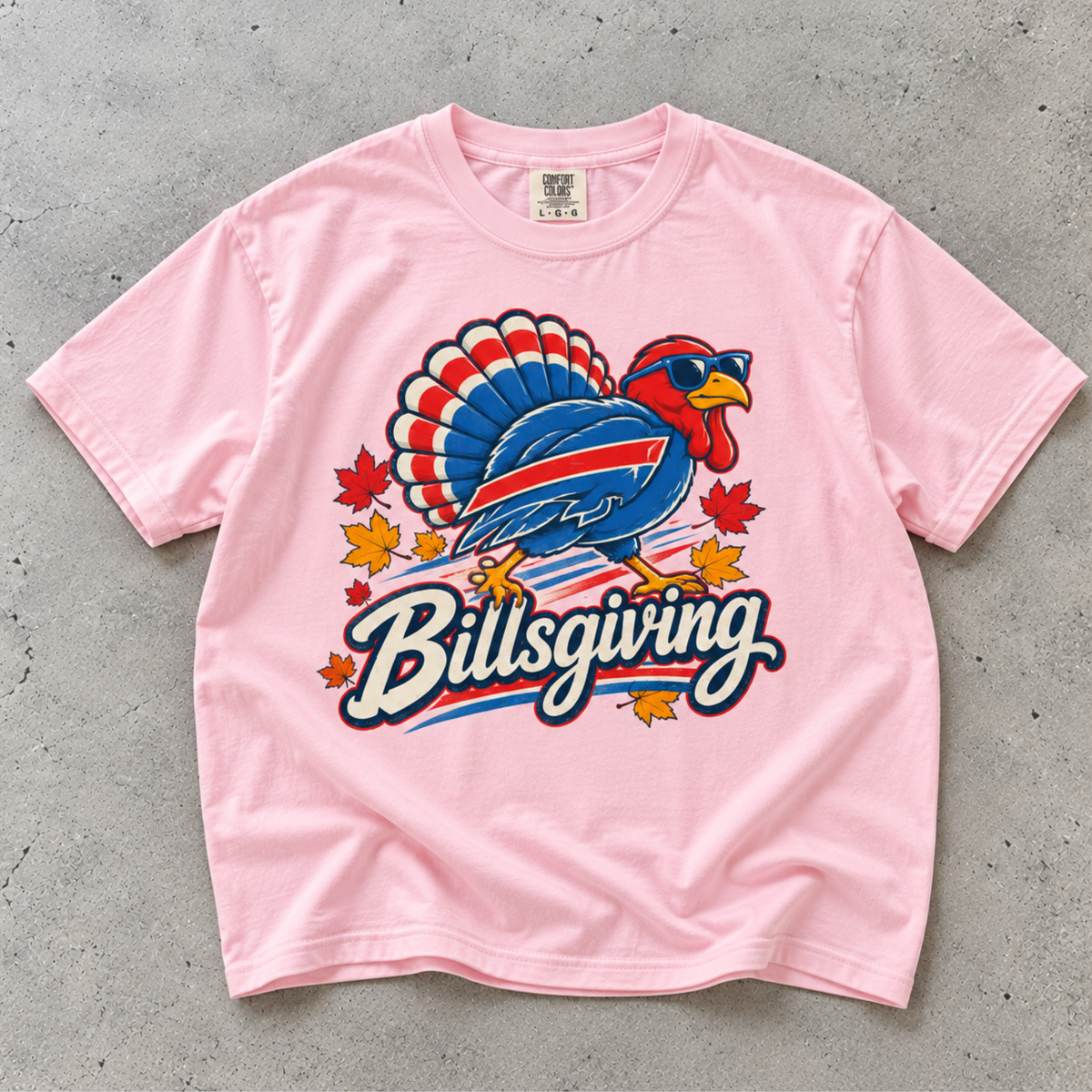Billsgiving Buffalo Football Comfort Colors T-shirt