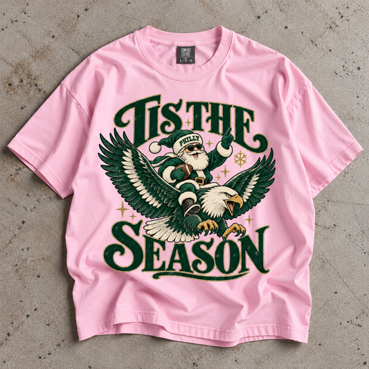 Tis The Season Philly Shirt Football Comfort Colors T-shirt