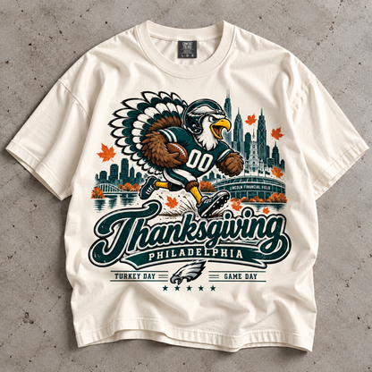 Thankgivings Philly Football Comfort Colors T-shirt