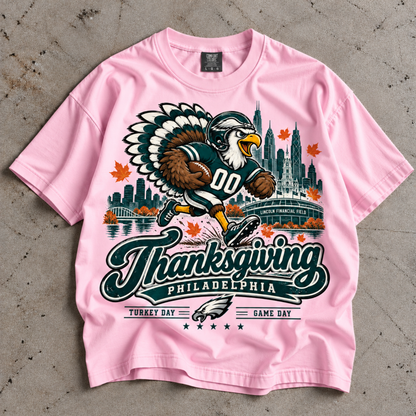 Thankgivings Philly Football Comfort Colors T-shirt