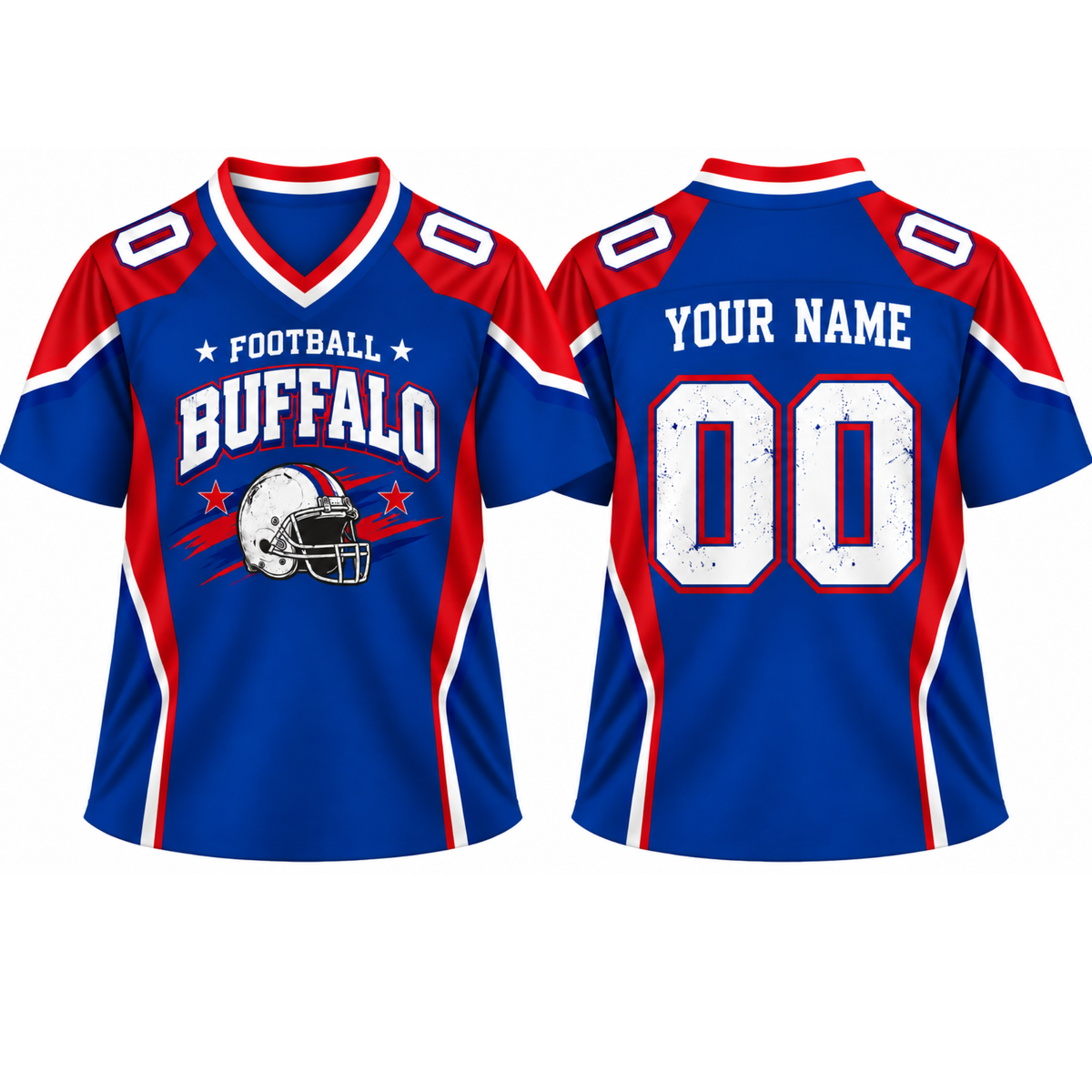 Custom Buffalo Game Day Football Jersey – Personalized Name & Number
