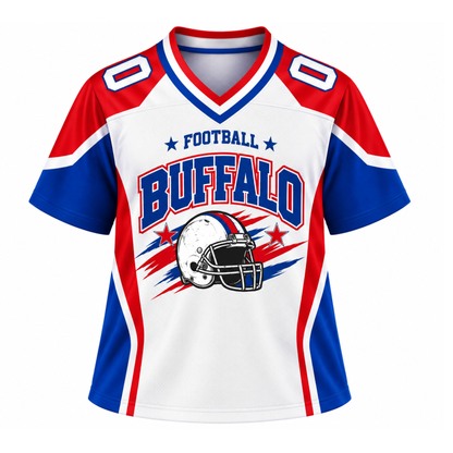Custom Buffalo Game Day Football Jersey – Personalized Name & Number