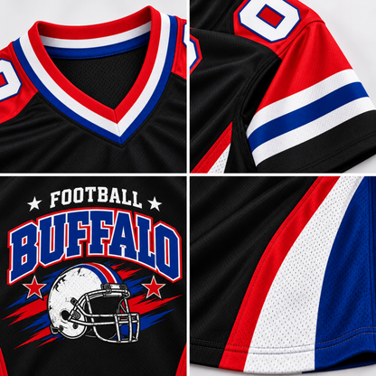 Custom Buffalo Game Day Football Jersey – Personalized Name & Number