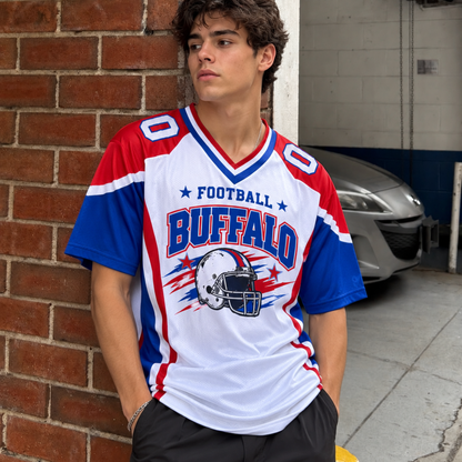 Custom Buffalo Game Day Football Jersey – Personalized Name & Number