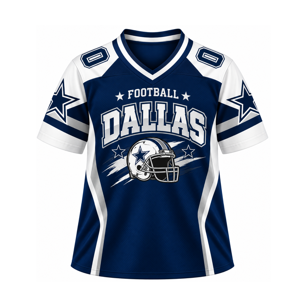 Custom Dallas Game Day Football Jersey – Personalized Name & Number